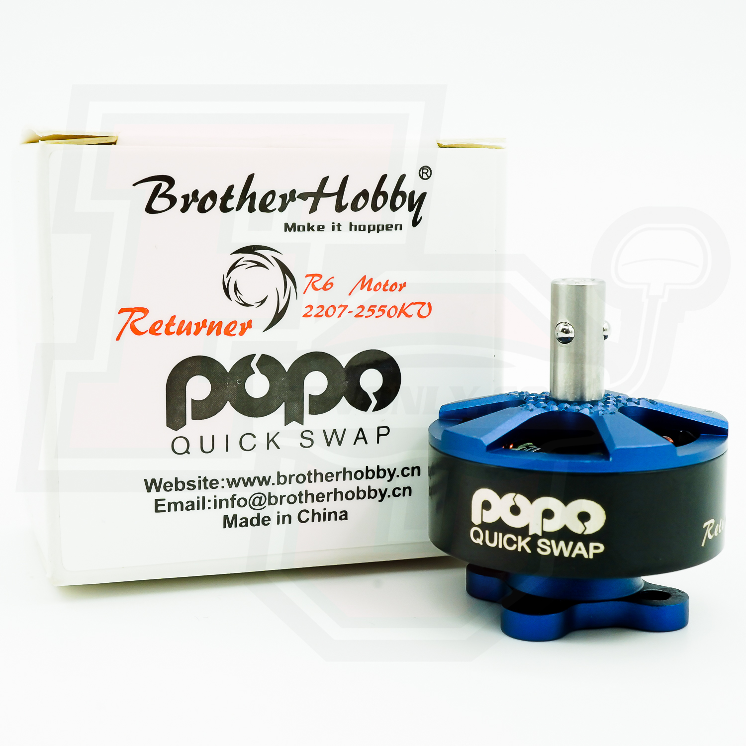 BrotherHobby Returner R6 2207 1750KV 2550KV 5-6S POPO Pro Shaft Motor