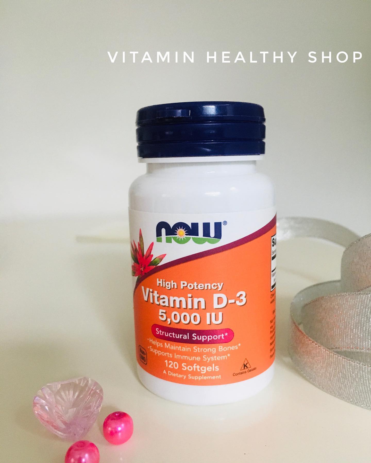 Now foods ,Vitamin D, 5,000 iu. 120 soft gels
