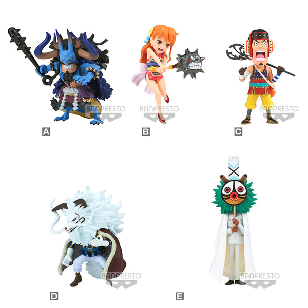Banpresto (ครบ Set 5 กล่อง) WCF One Piece World Collectable