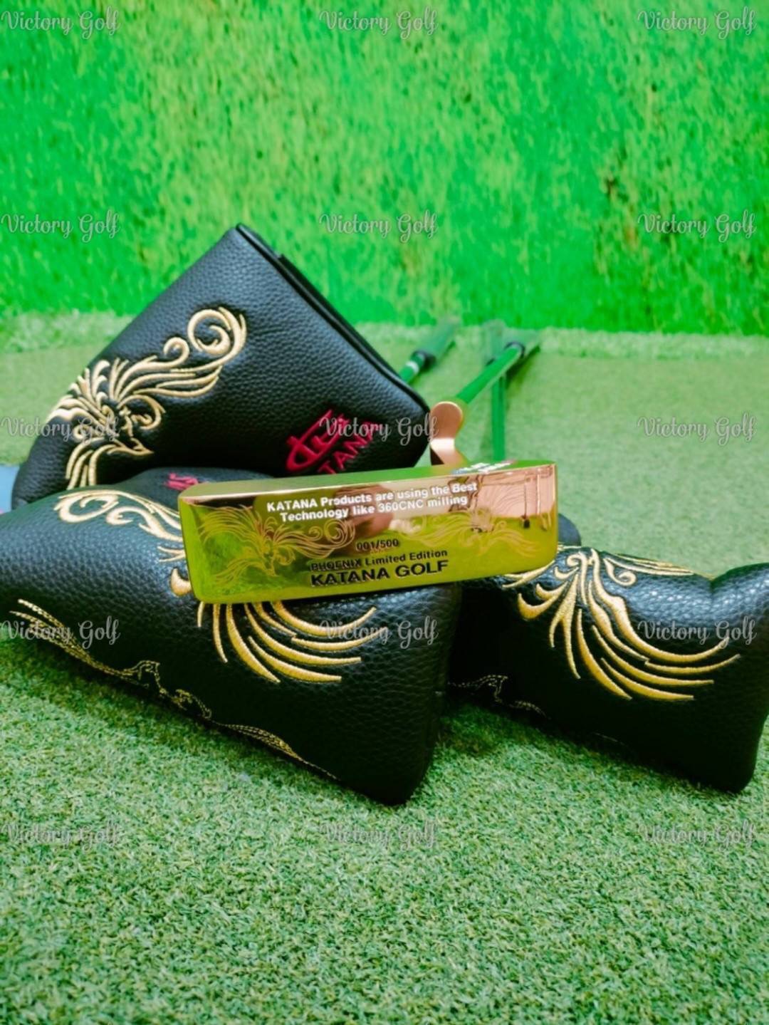Putter KATANA PHOENIX (360 CNC Milling) (Limited หายาก) 34” (Made in Japan) 110/500 (560g.)