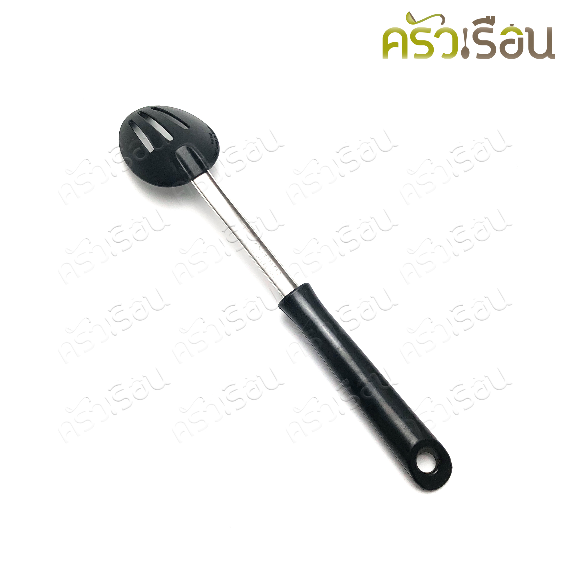 ZEBRA ทัพพีโปร่ง Nylon Healthy 34 x 6.6 CM. ตราหัวม้าลาย 103102