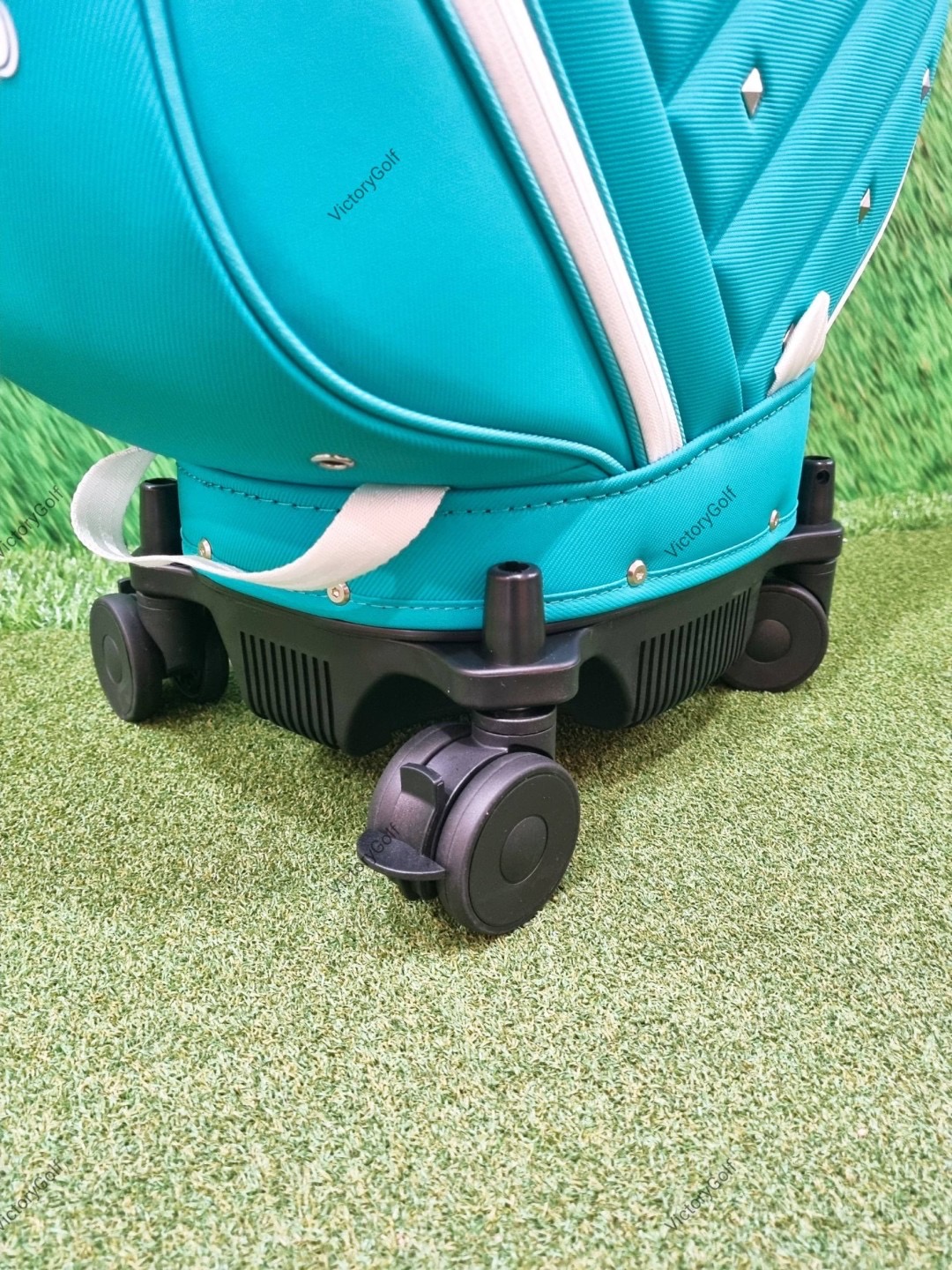 (Genuine) Golf Bag Travel BOYEA Multifunction 03 (New version) 4 wheels สีฟ้าเข้ม *Free Cover Protector