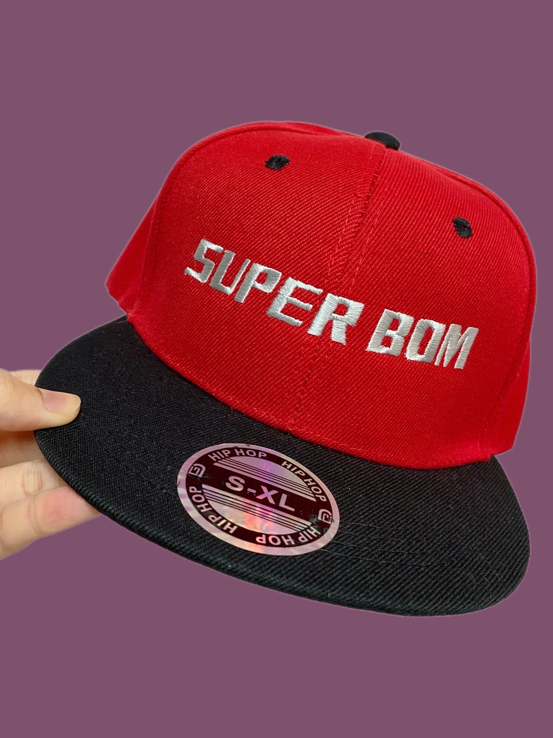 หมวกhiphopปักชื่อ