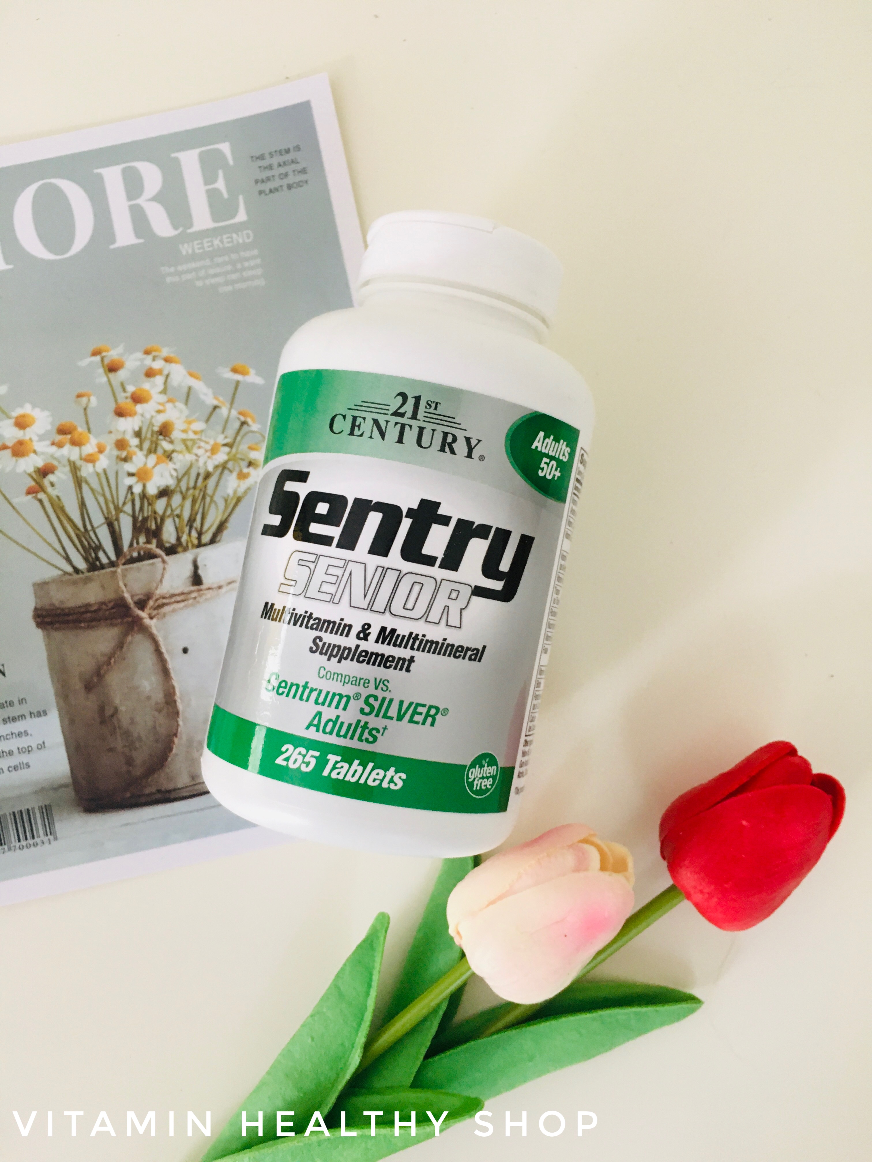 21st century Multivitamin&Multimineral For Adults 50+ จำนวน265 เม็ด