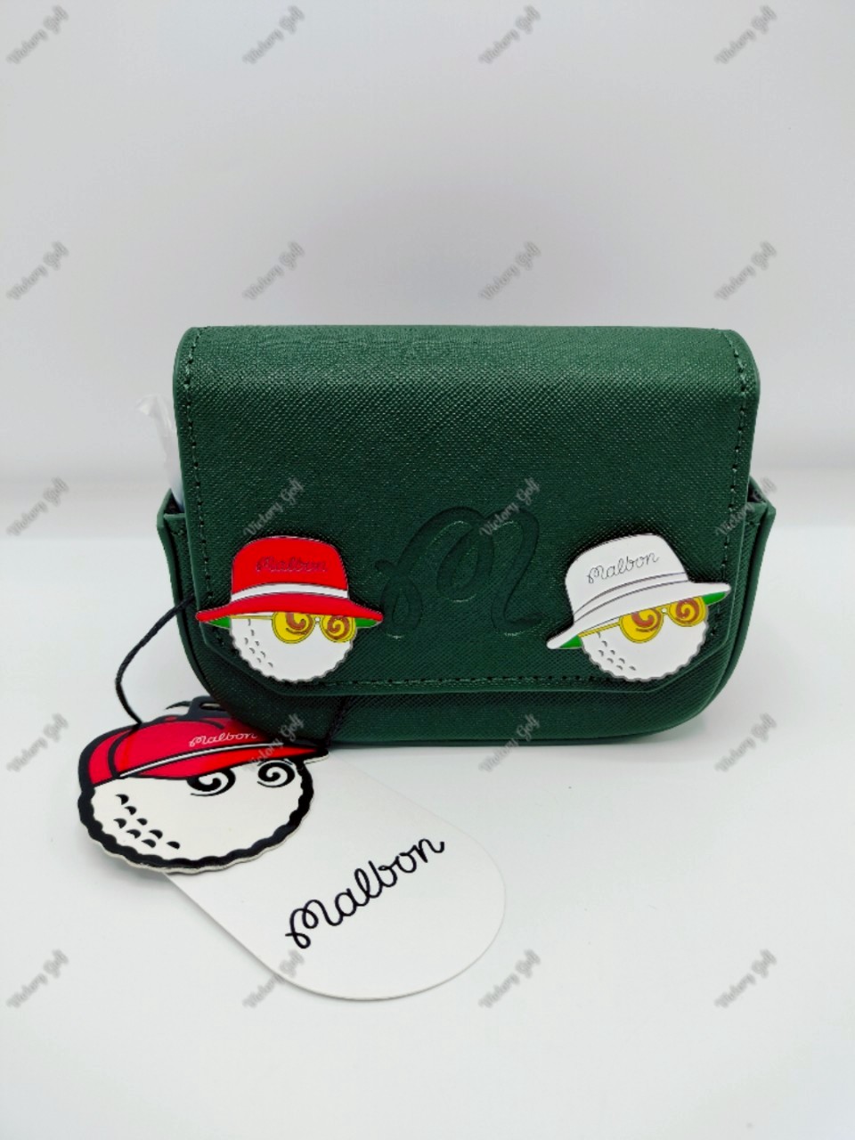 กระเป๋าเก็บลูกกอล์ฟ Malbon Golf Dark Green Color