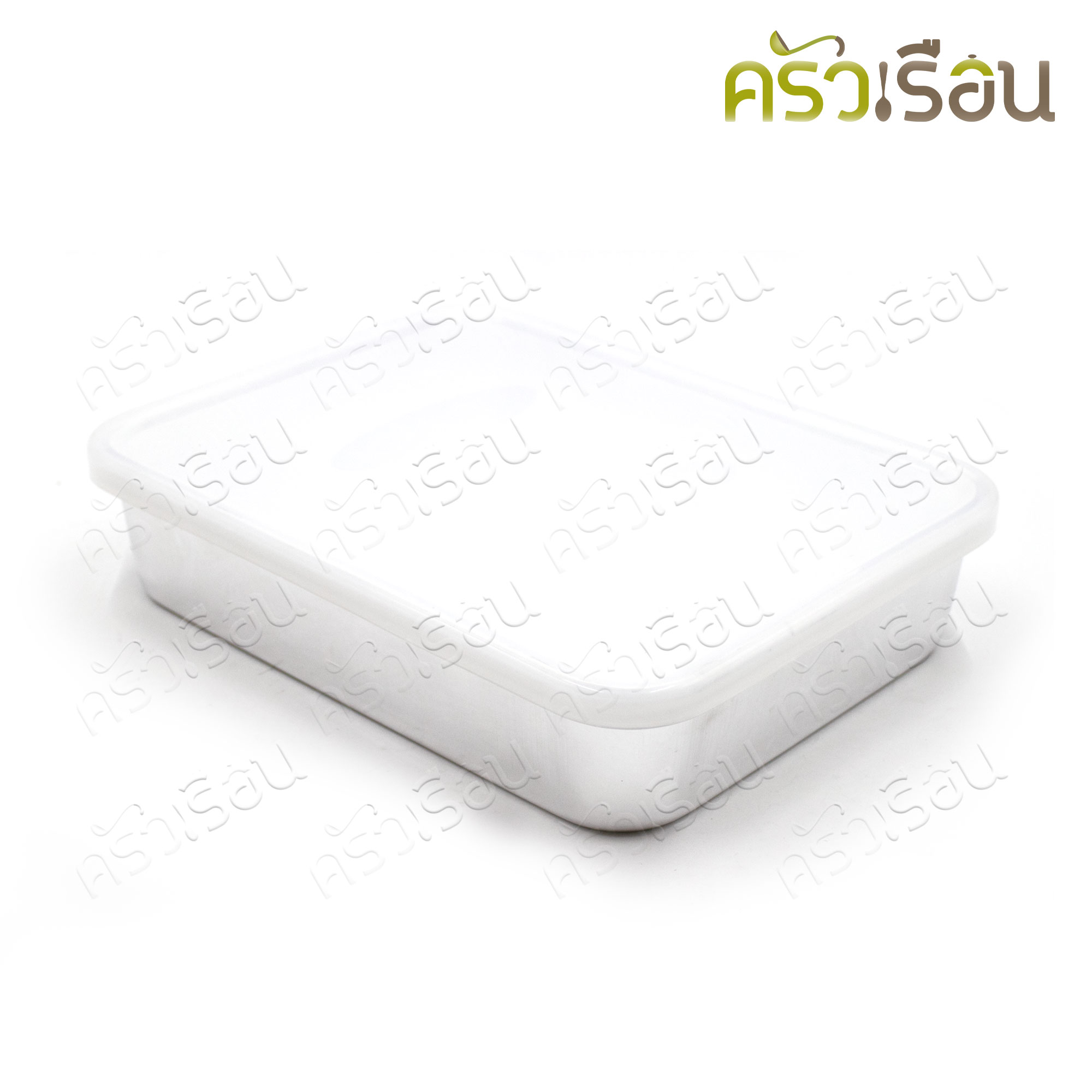 Basket Brand กล่องอเนกประสงค์ อลูมิเนียม ฝาพลาสติก 9.5 นิ้ว 18 x 24 x 5 ซม. ตรากระเช้า กล่องเก็บอาหาร