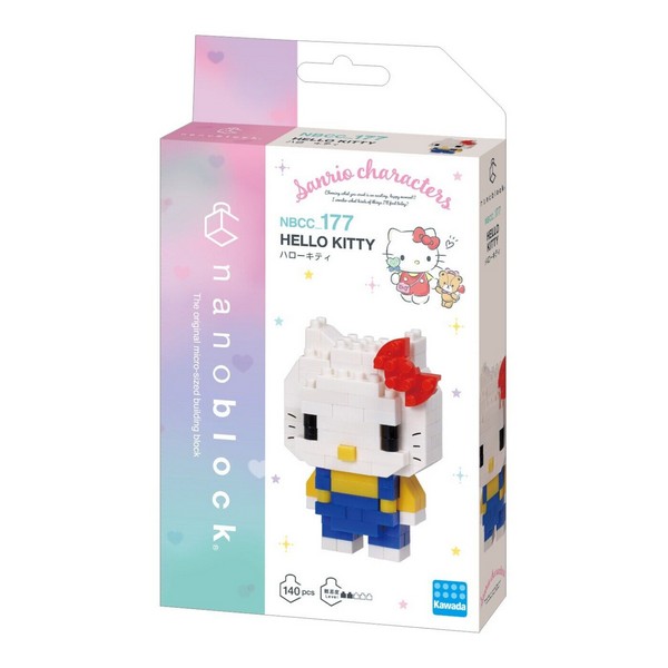 Kawada nanoblock Sanrio NBCC_177 Hello Kitty 4972825222737 (นาโนบล็อค)
