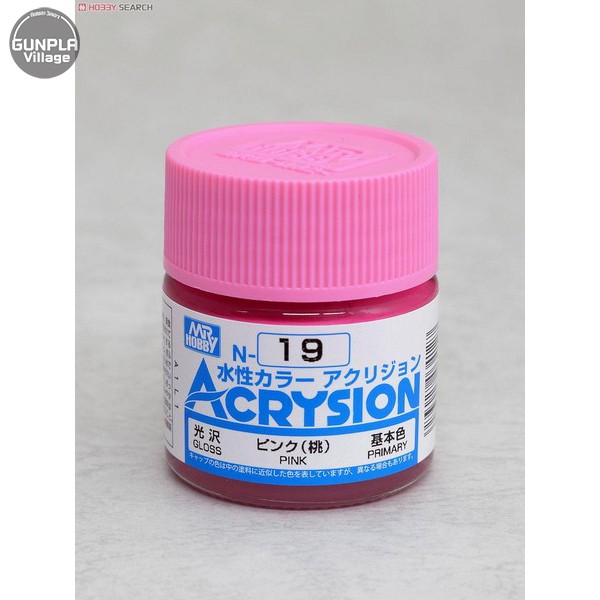 MR.ACRYSION COLOR N-19 PINK Mr.hobby 4973028034127