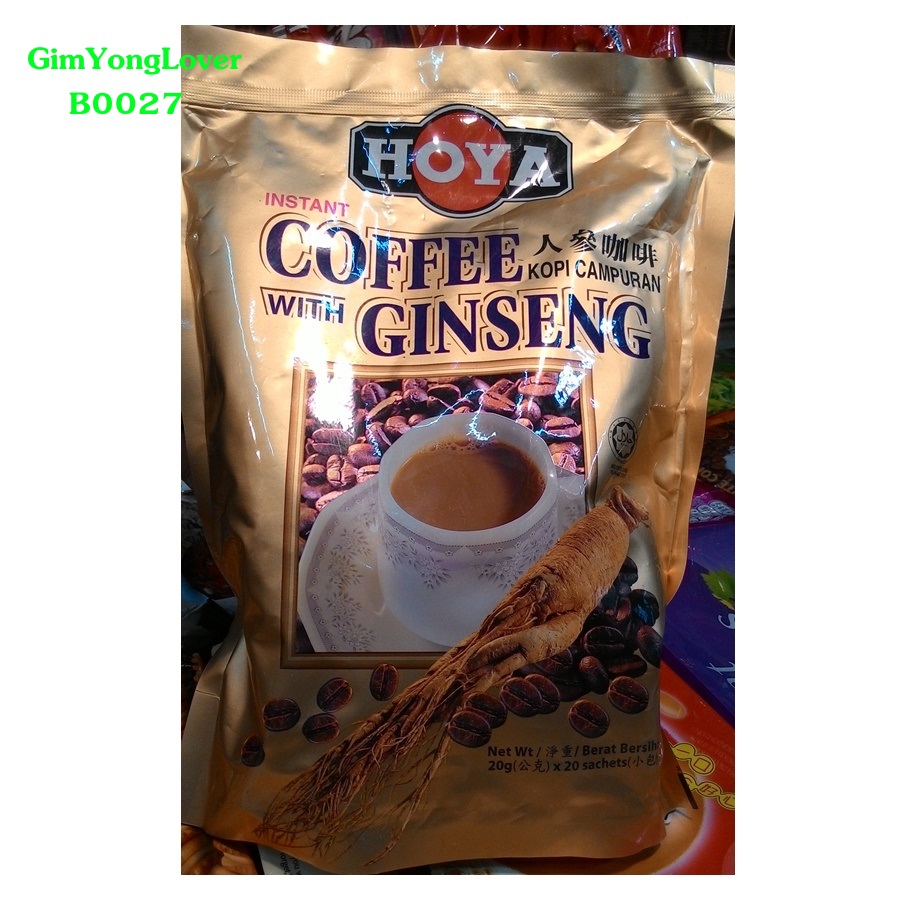 HOYA กาแฟผสมโสมสำเร็จรูป (HOYA Coffee with Ginseng)