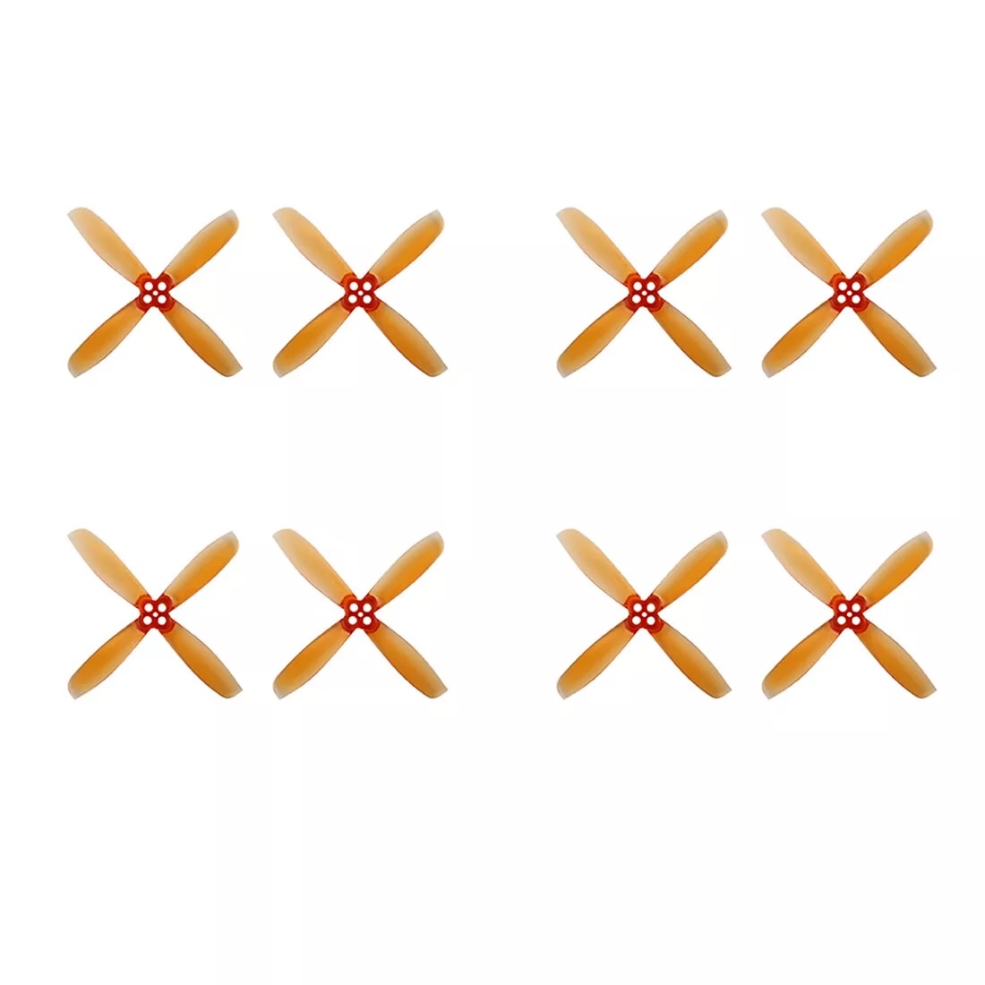 2.5-G6 Gemfan 2 Pair RotorX 2535 2.5 Inch 1.5mm Hole 4-Blade Propeller CW CCW อุปกรณ์โดรน Drone