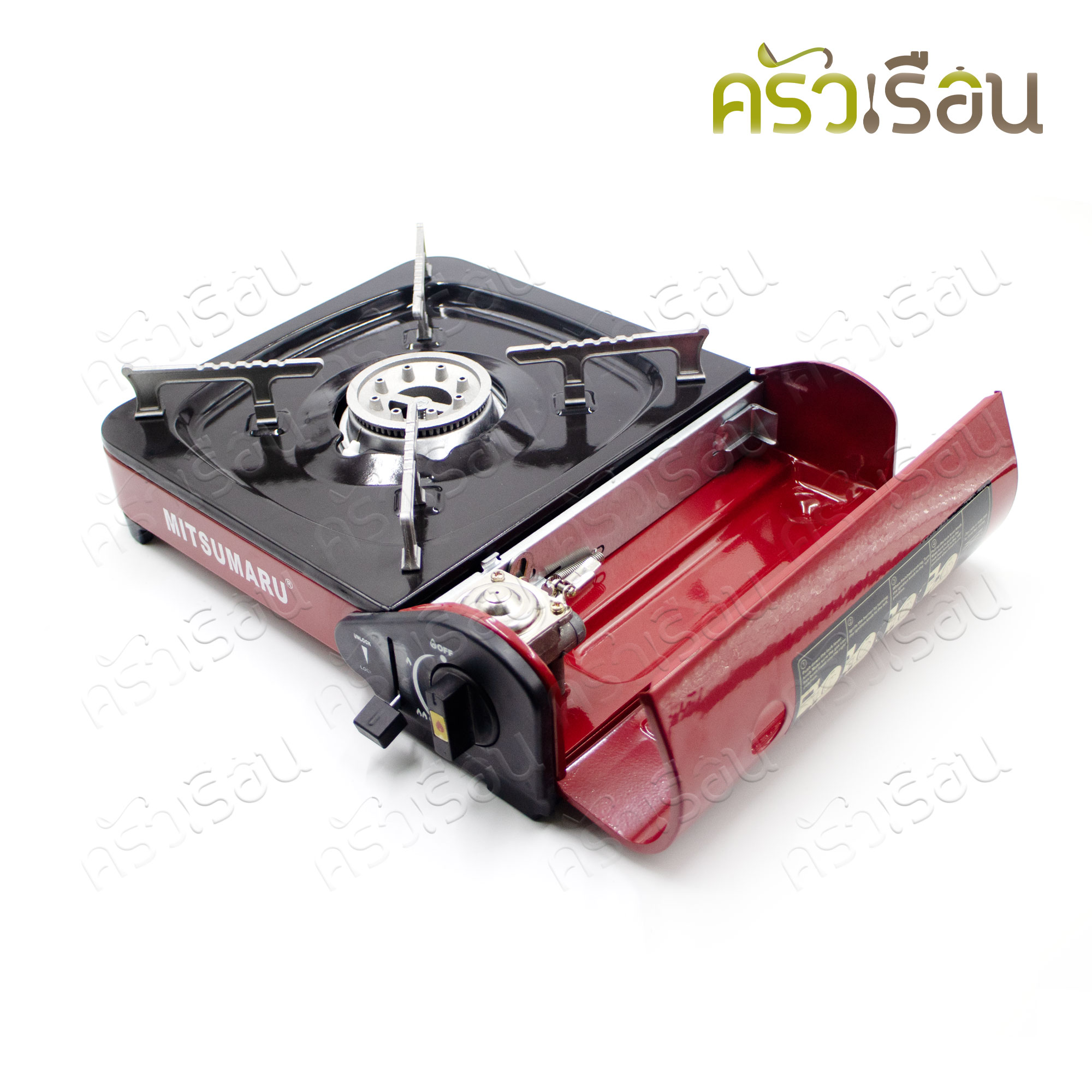 MITSUMARU เตากล่องปิคนิค พร้อมกระเป๋า รุ่น AP-018 เตาแก๊สพกพา เตาแคมป์ปิ้ง