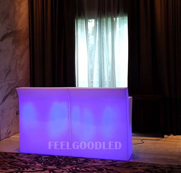 RENT/ให้เช่า: เคาน์เตอร์บาร์ LED เรืองแสง รุ่น GIN(จิน)
