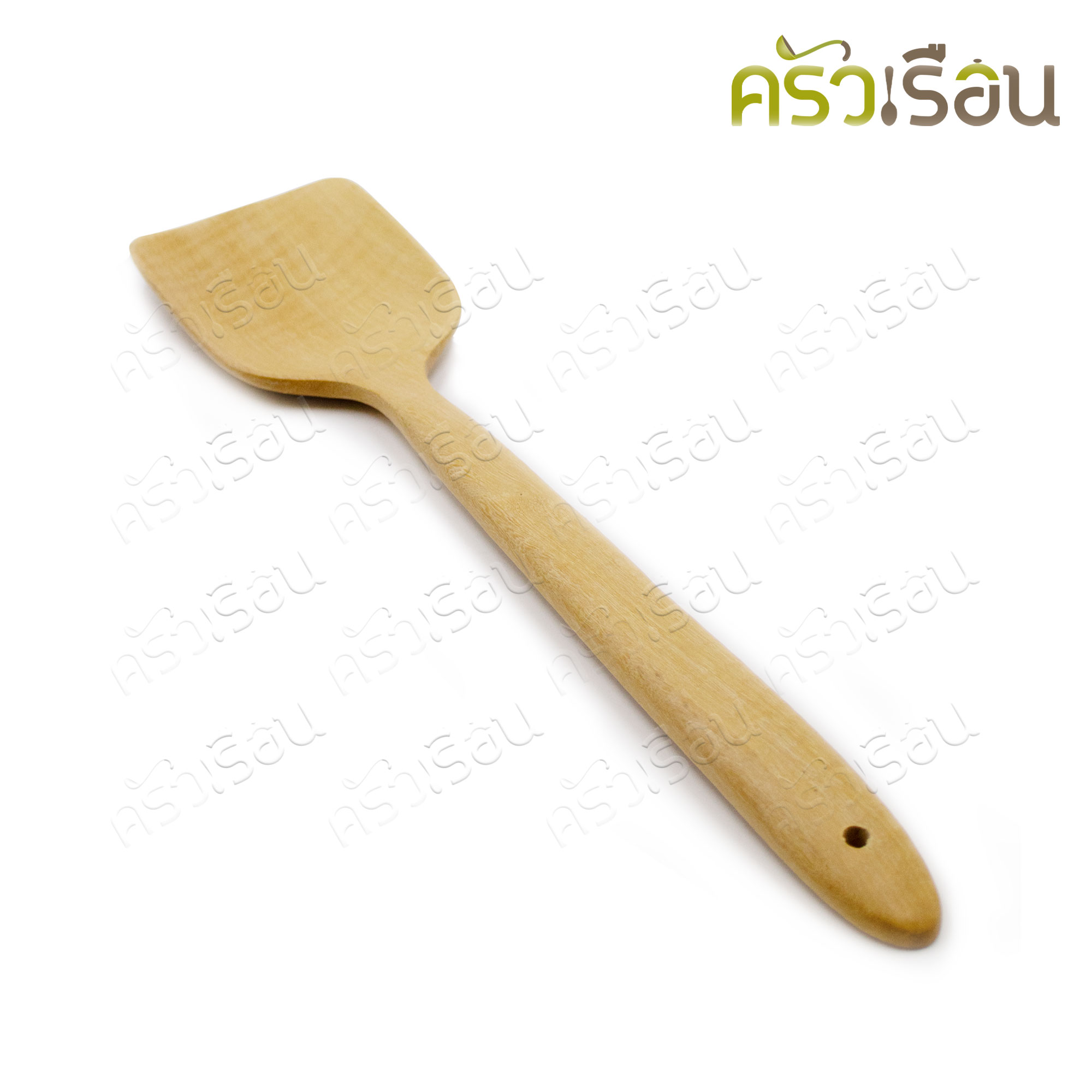 CPK ตะหลิวไม้ ทึบใหญ่ ยาว 38 x กว้าง 8.5 ซม. ตะหลิวไม้จะบก