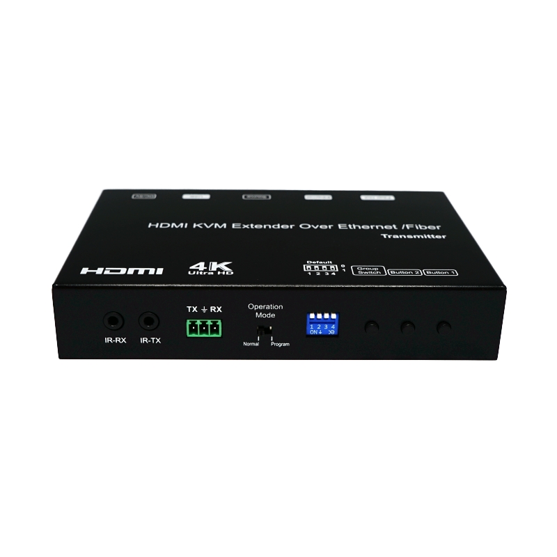 4K HDMI/USB KVM OVER IP/FIBER EXTENDER WITH POE (TX UNIT)