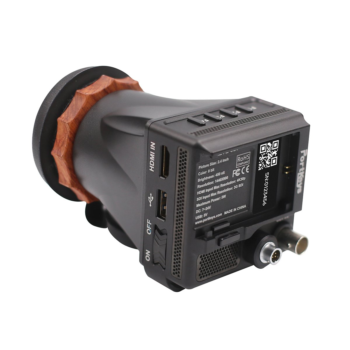 Portkeys LEYE SDI: ช่องมองภาพอิเล็กทรอนิกส์พร้อม HDMI & 3G-SDI Input สำหรับงานมืออาชีพ