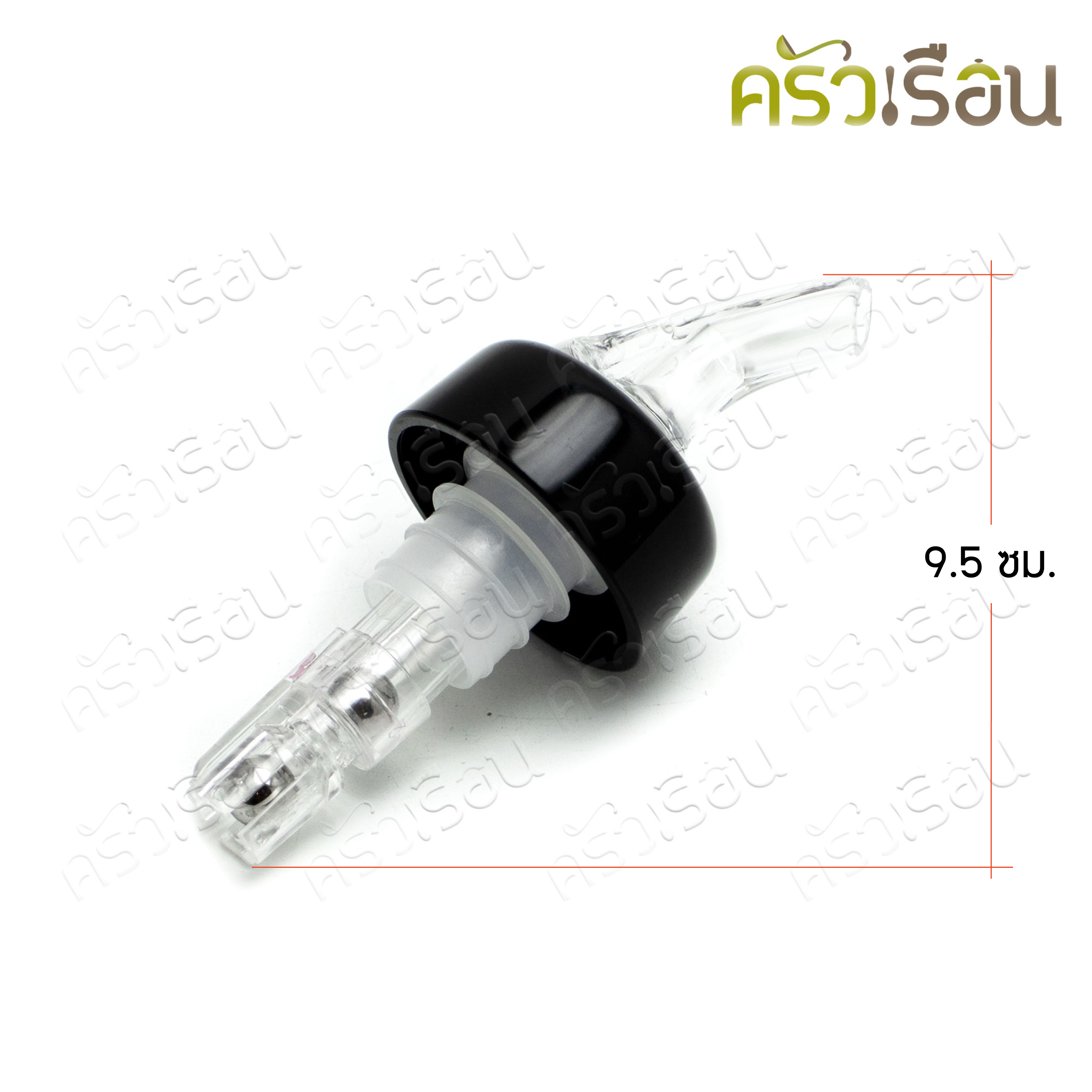 US bottle pourer, self-stopping, 3.8 x 9.5 cm. CM-213 wine pourer.