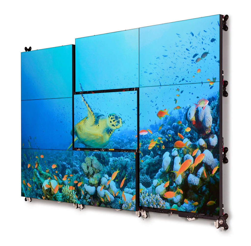 55 inch 1.8mm lcd video wall display