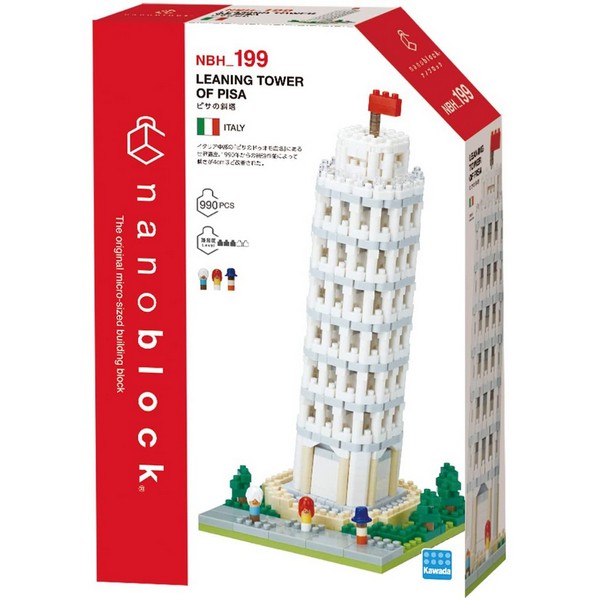 Kawada nanoblock NBH_199 Leaning Tower of Pisa 4972825216743 (นาโนบล็อค)