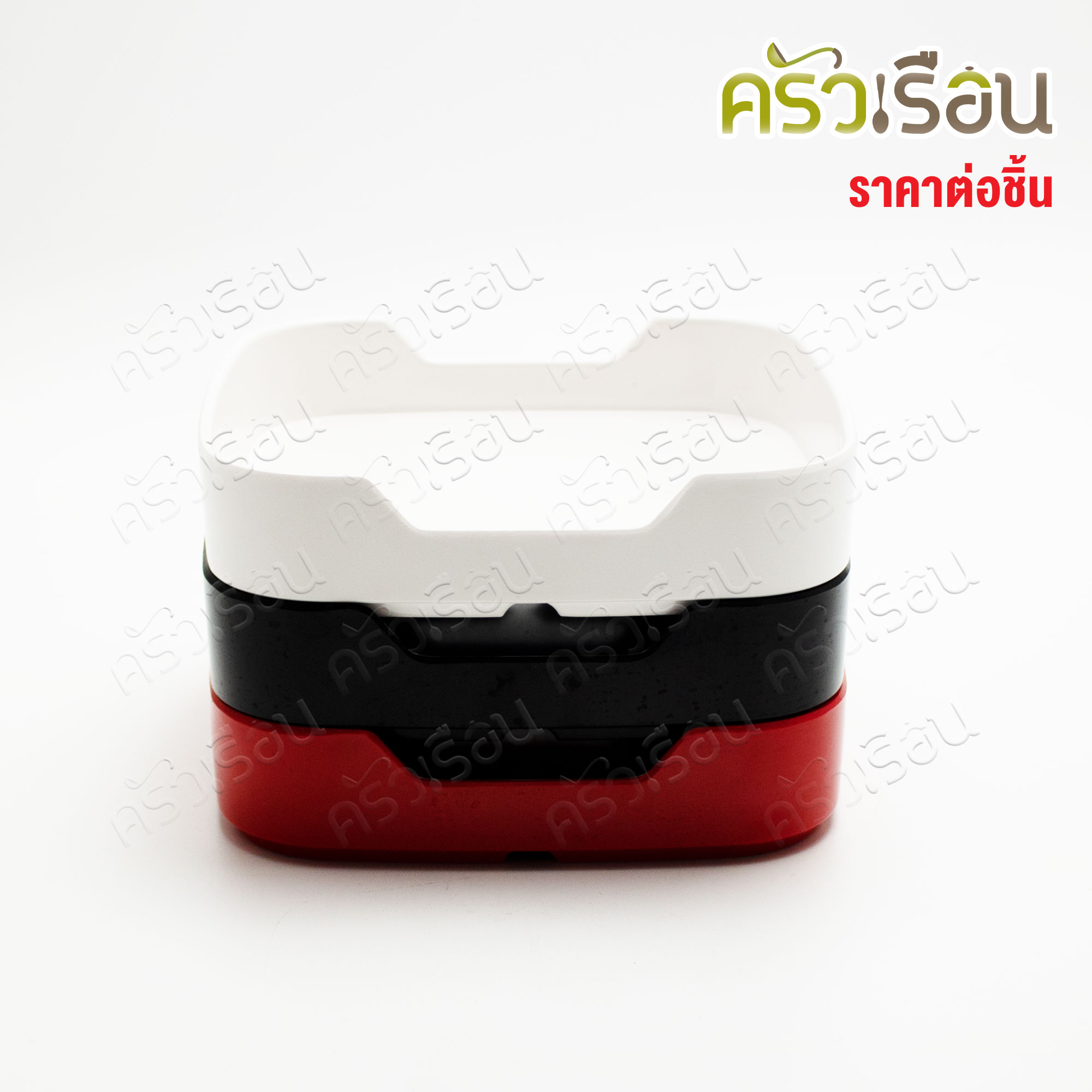 SB [ราคาต่อใบ] กะบะสุกี้ เมลามีน 5.5 นิ้ว 13.5 x 14 x 3 ซม. No.M980-5.5 คอนโดสุกี้ ถาดสุกี้