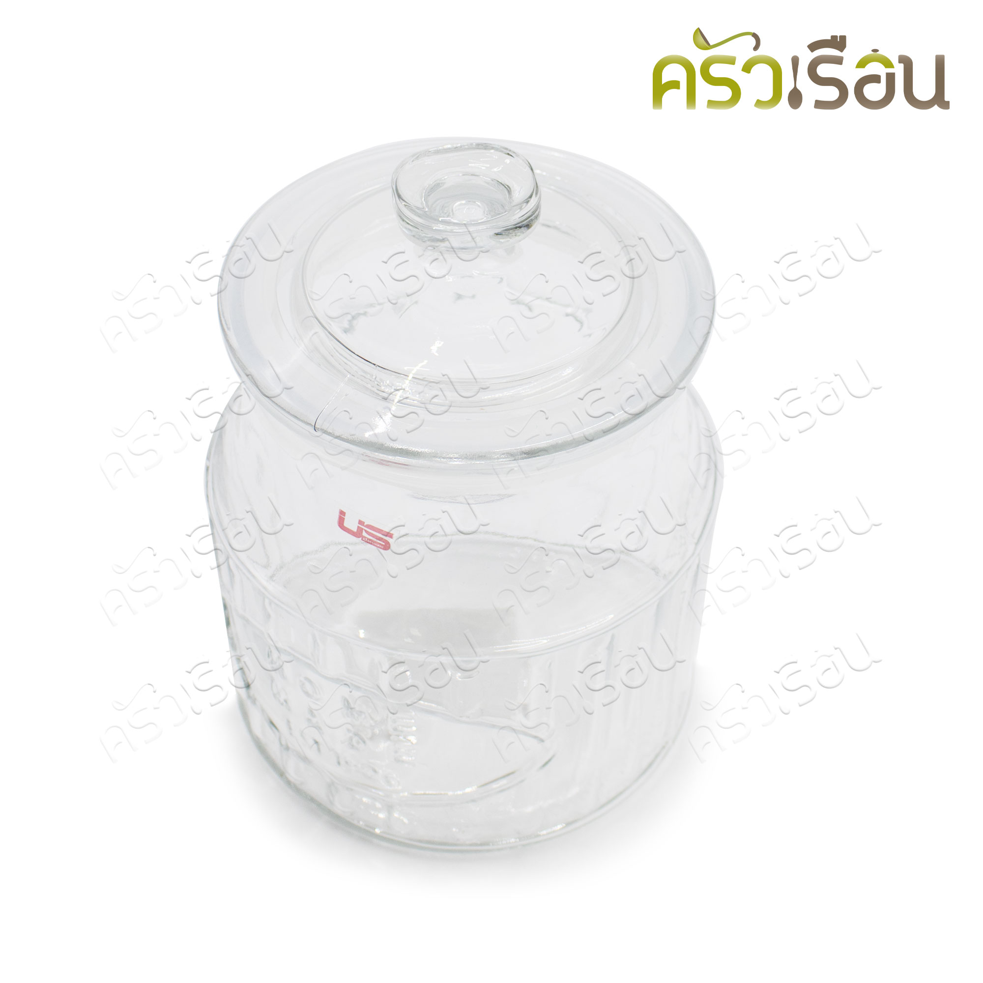 US ขวดโหลแก้ว ฝาแก้ว รุ่น ลีอา 1900 มล. 13.5 x 15.5 x 20 cm. LA-1900 โหลแก้วดองบ๊วย