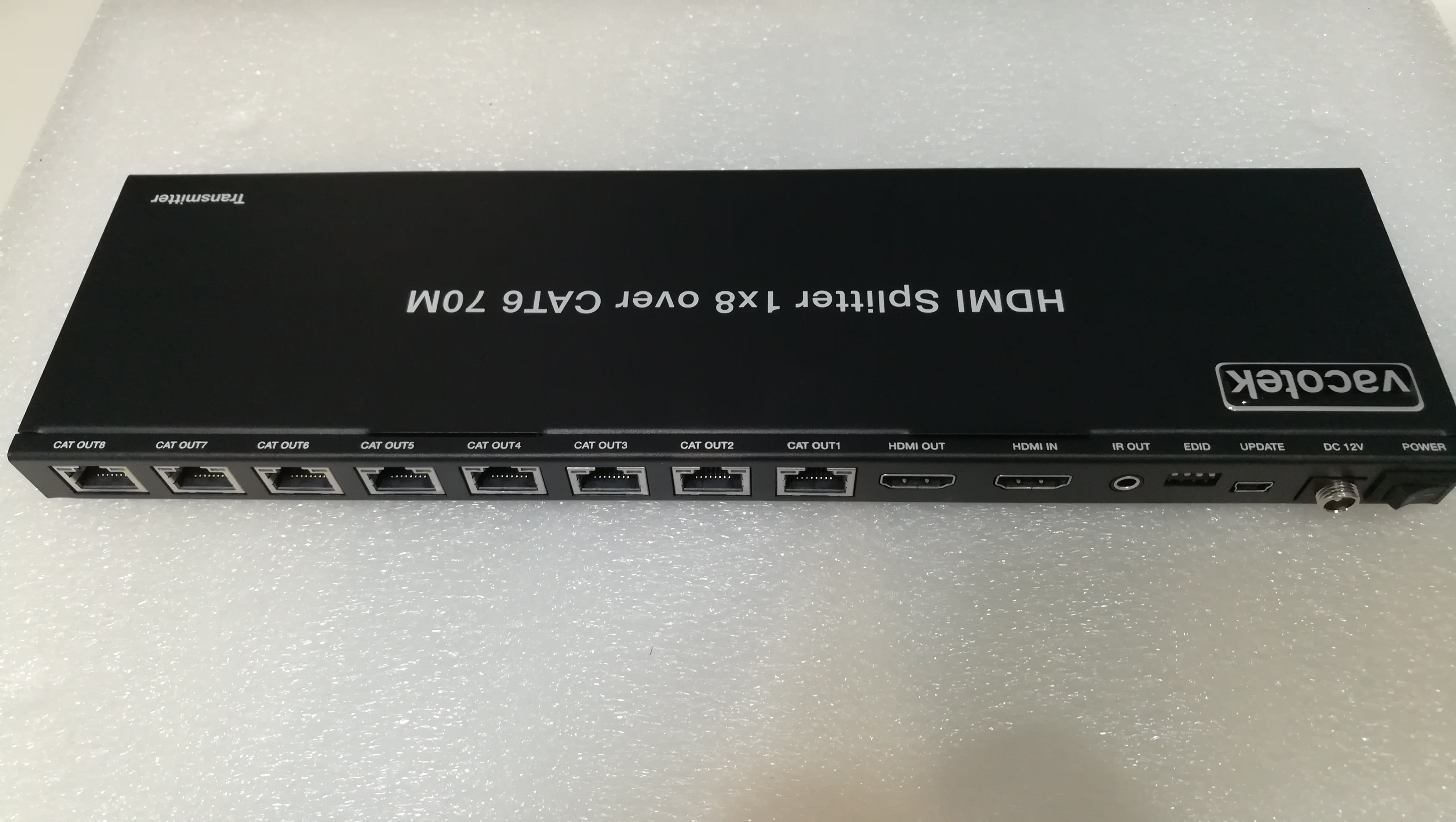 VACOTEK H-SPX1870C 1X8 UHD HDMI Splitter Extender with 8 Receiver 70m