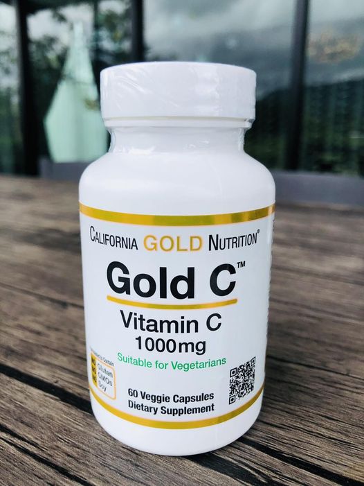รับพรีออเดอร์ California Gold Nutrition ,Vitamin C 1,000 mg 60 เม็ด