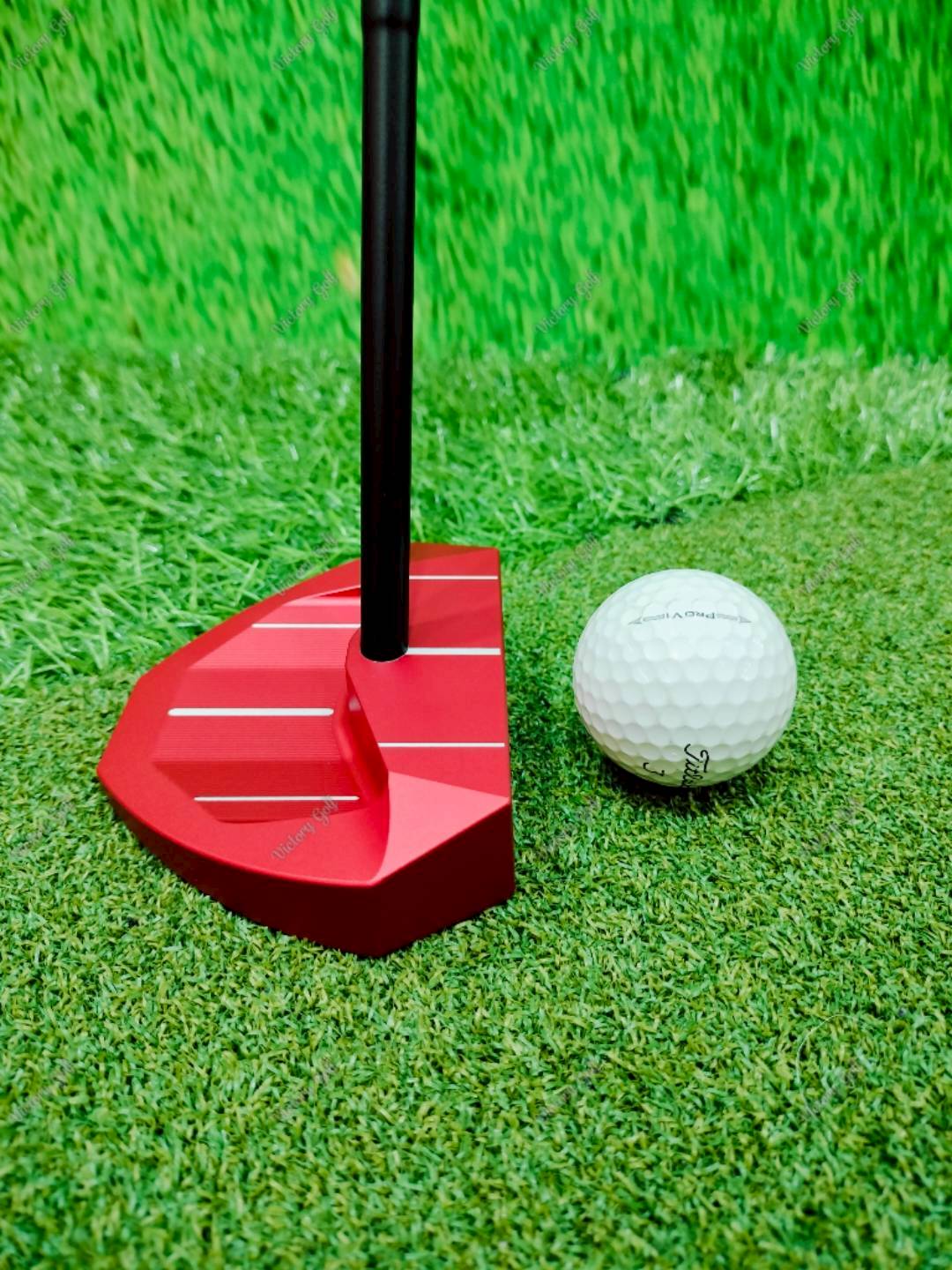 Putter L.A.B. Golf OZ.1 Red Lie 69° Length 34” ( Matte Black Premium Steel )/ ( Grip Press Pistol 2.0 )