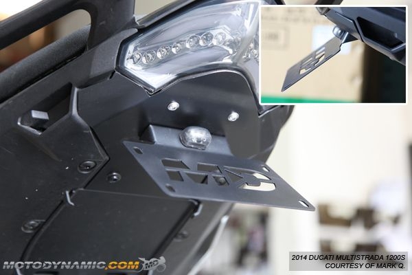ท้ายสั้น MD สำหรับ MULTISTRADA 2010-2014