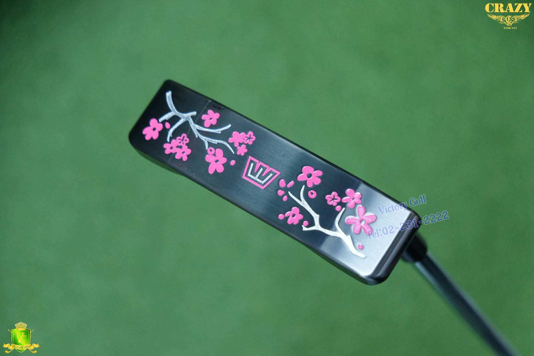 Putter David Whitlam Cherry blossom 34"