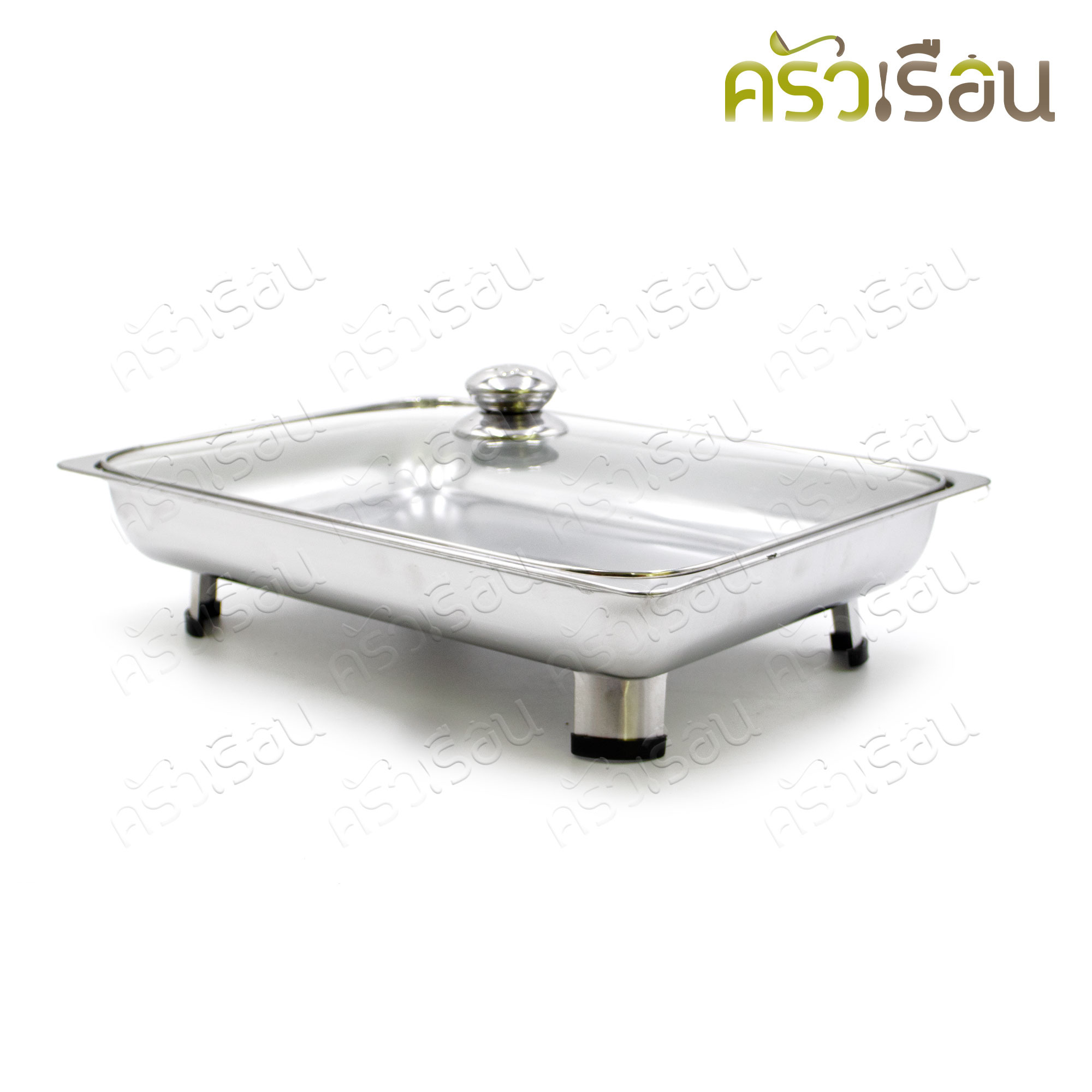 FOFO ถาดอาหาร ฝาแก้ว ขาตั้งถอดได้ ขนาด 29 x 41 x 5.2 ซม. ตราโฟโฟ SA603A
