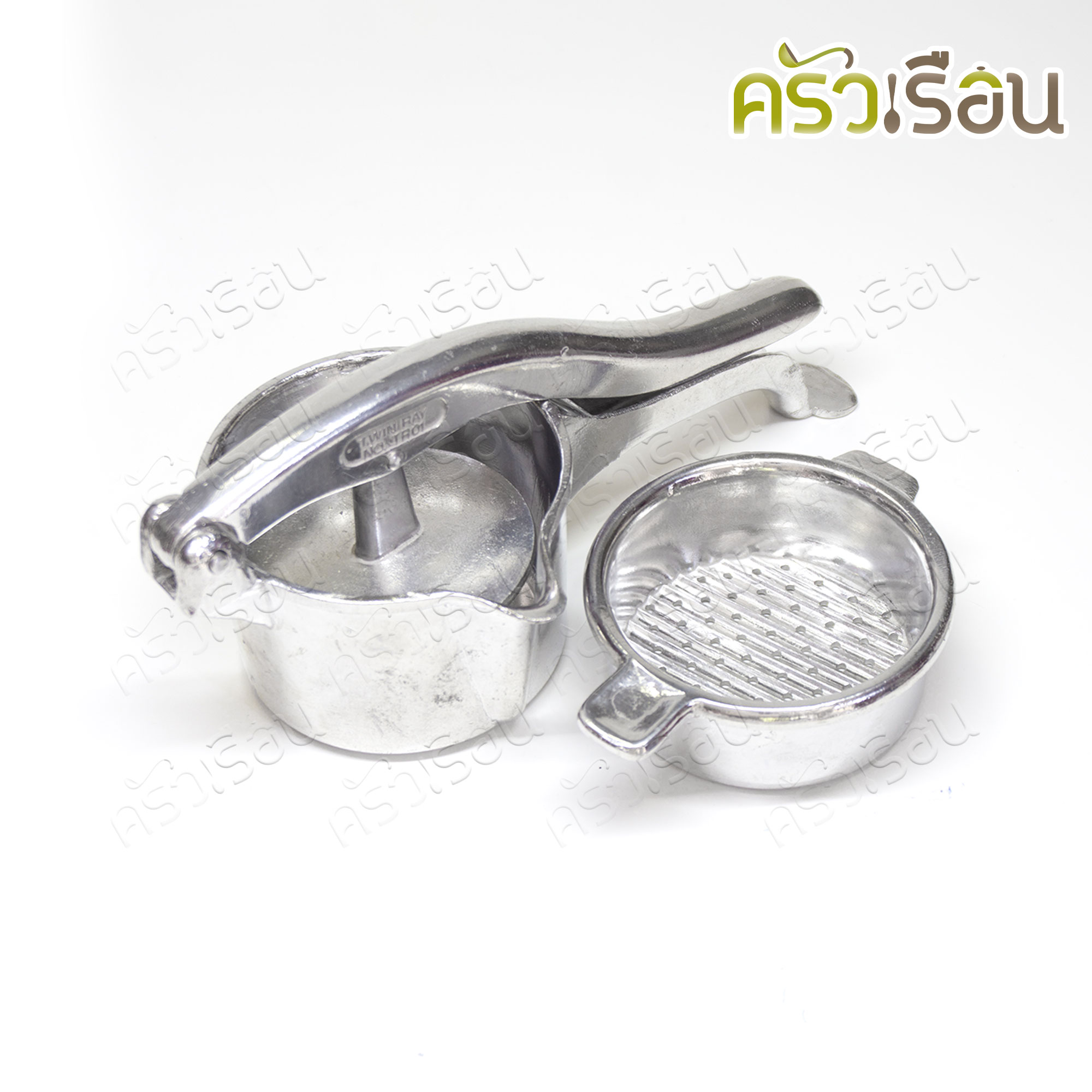 Twin Ray ที่คั้นส้ม อลูมิเนียม ทรงเตี้ย TR01 Twinray คั้นส้ม คั้นมะนาว ที่คั้น