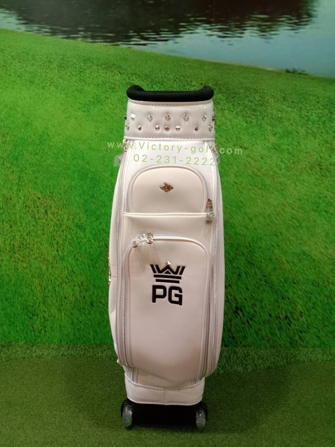 Golf Bag PEARLY GATES 8.5” (2 wheel)