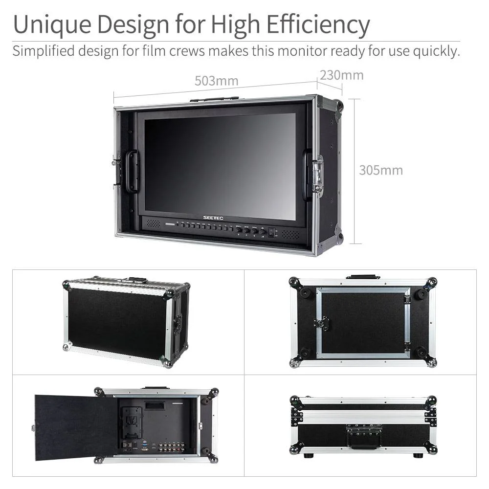 SEETEC P173-9HSD-CO: จอภาพ Broadcast Director Monitor ขนาด 17.3 นิ้ว Full HD IPS ในเคสพกพา