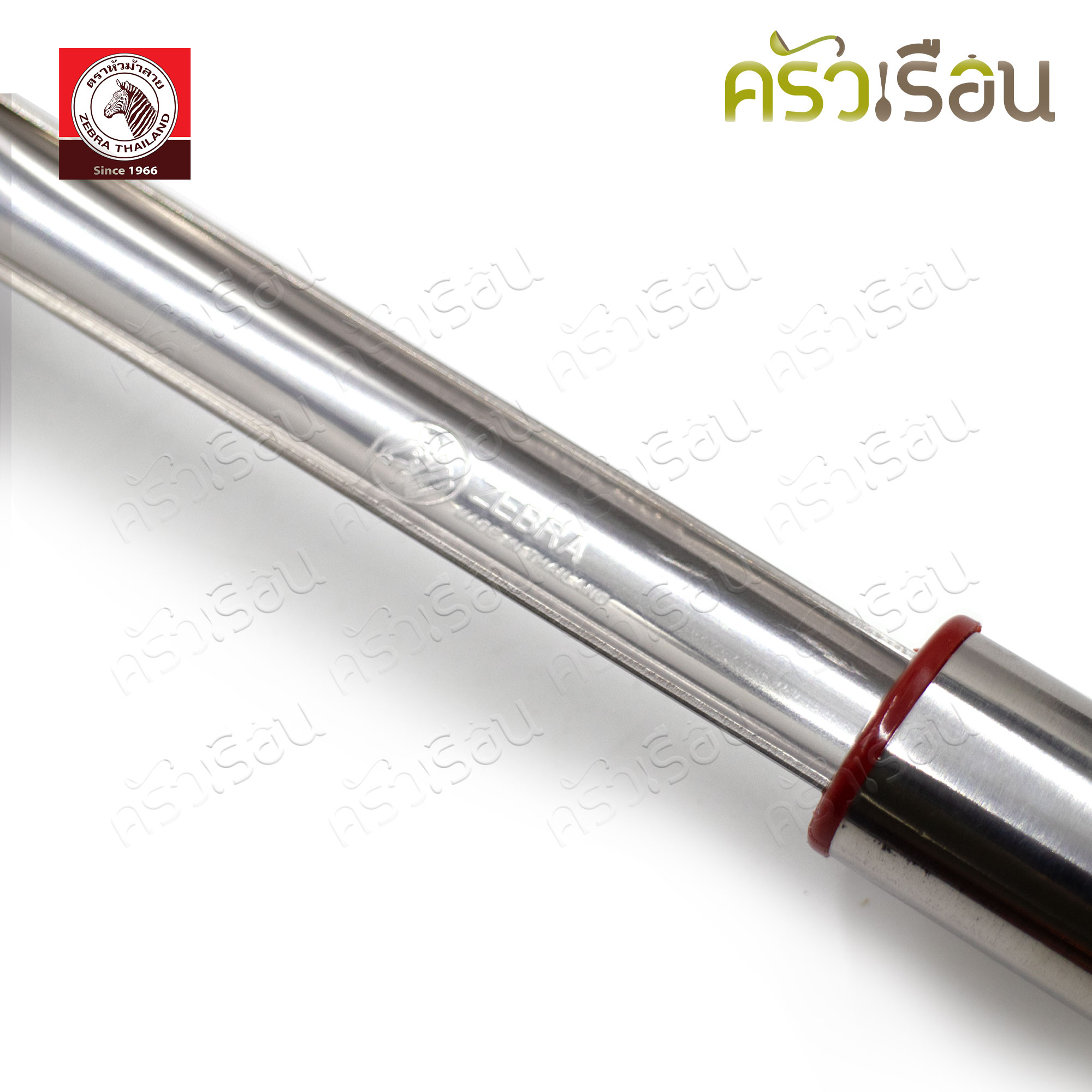 ZEBRA ทัพพี สเตนเลส 7 x 35 ซม. Image III ตราหัวม้าลาย 103124