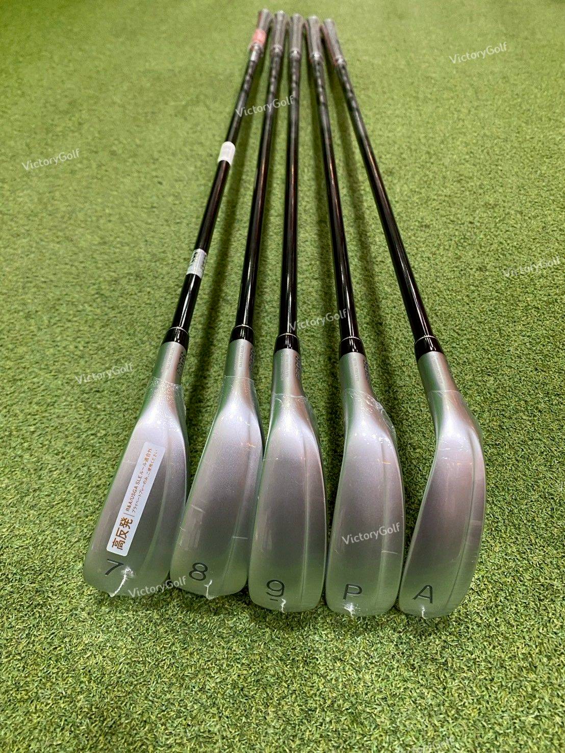 Iron set PRGR Super Egg Evolution 7-9, Pw, Aw ( 5 pcs. ) ( M-35 ) New Model 2024 หน้าเด้งเกินกฏ !