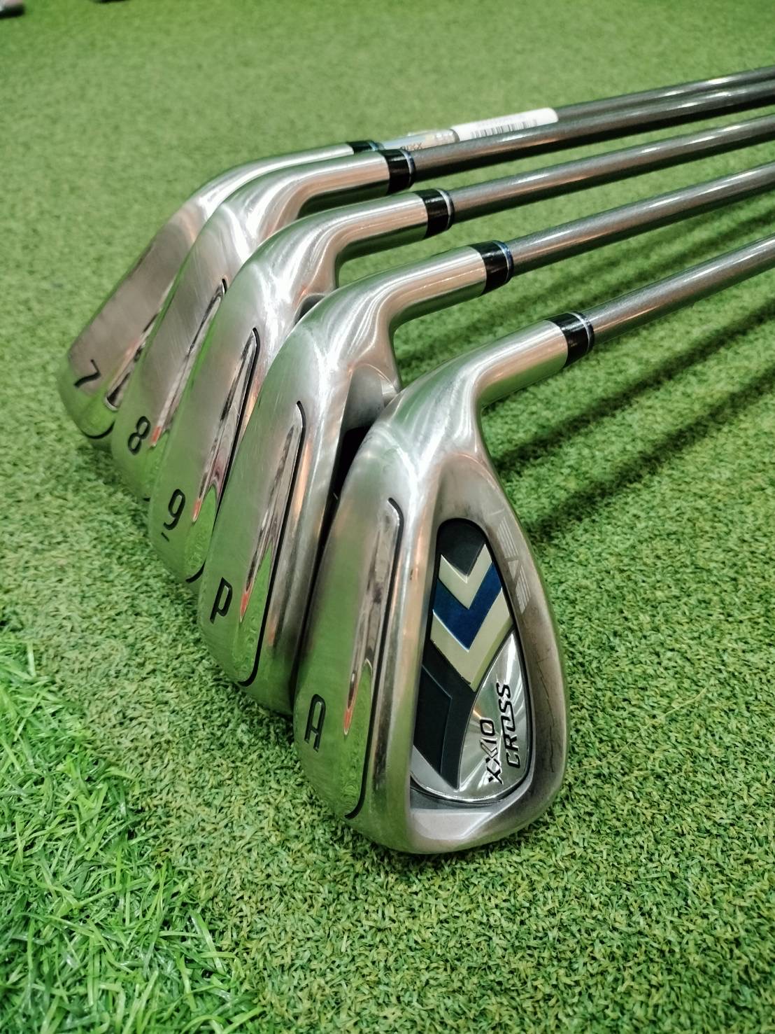 Iron Set XXIO CROSS MH2000 7-9, Pw, Aw ( MH2000/ R/ TQ: 3.3 ) 48g. ปี 2021