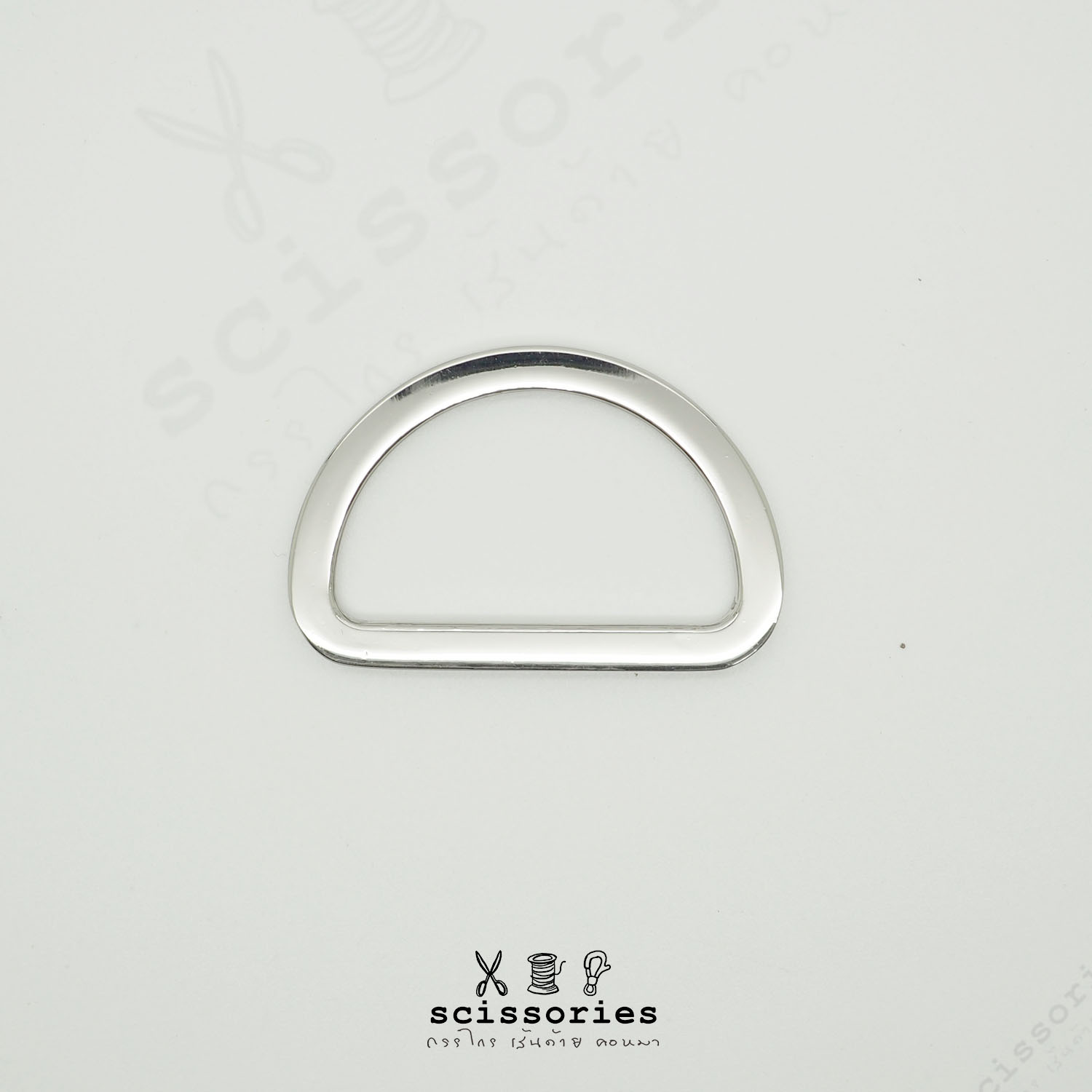 ตัวดี 1.2 in สีเงิน/2ตัว