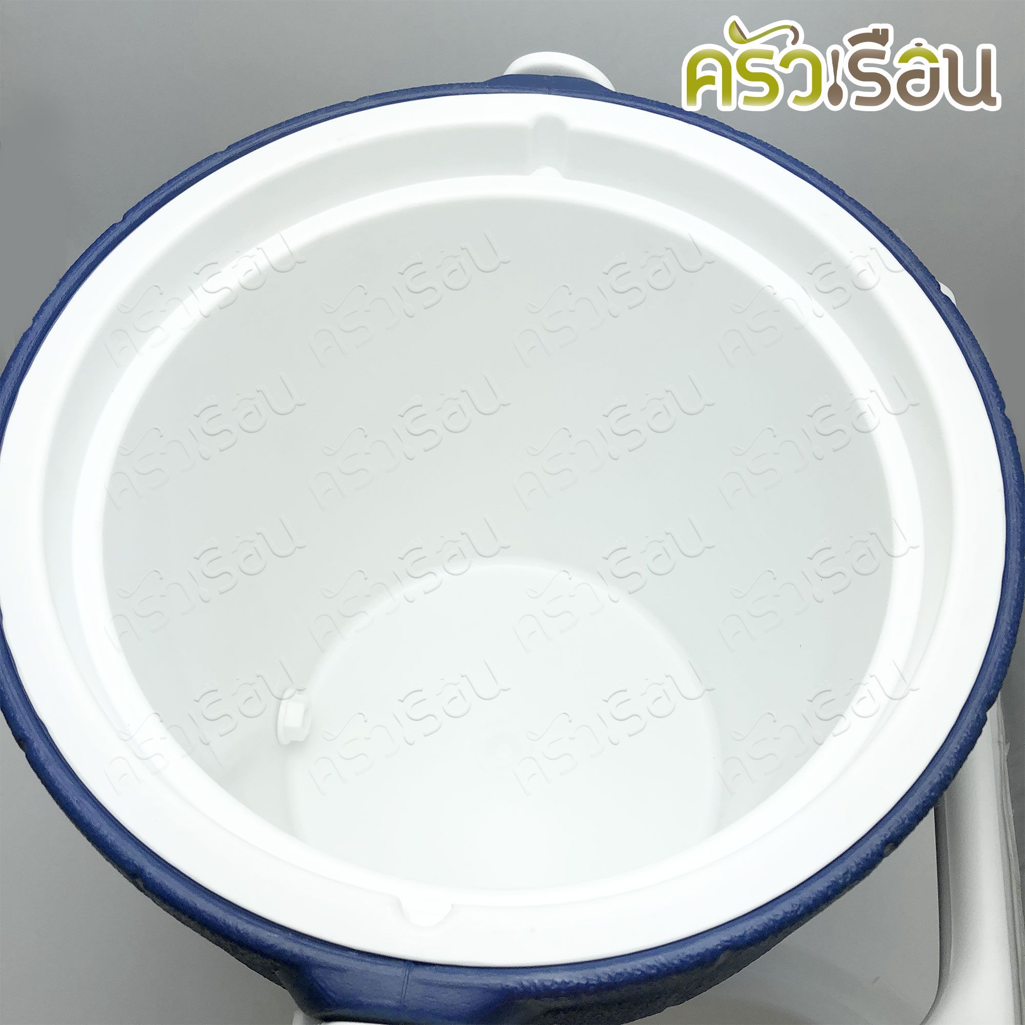 Reangwa Standard กระติก คูลเลอร์ กลม มีก๊อก สีน้ำเงิน 16 ลิตร 32 x 38.5 ซม. RW0334 กระติกน้ำแข็ง กระติกน้ำ กระติกมีก๊อก Hot and Cold Insulated Cooler Snow Bank