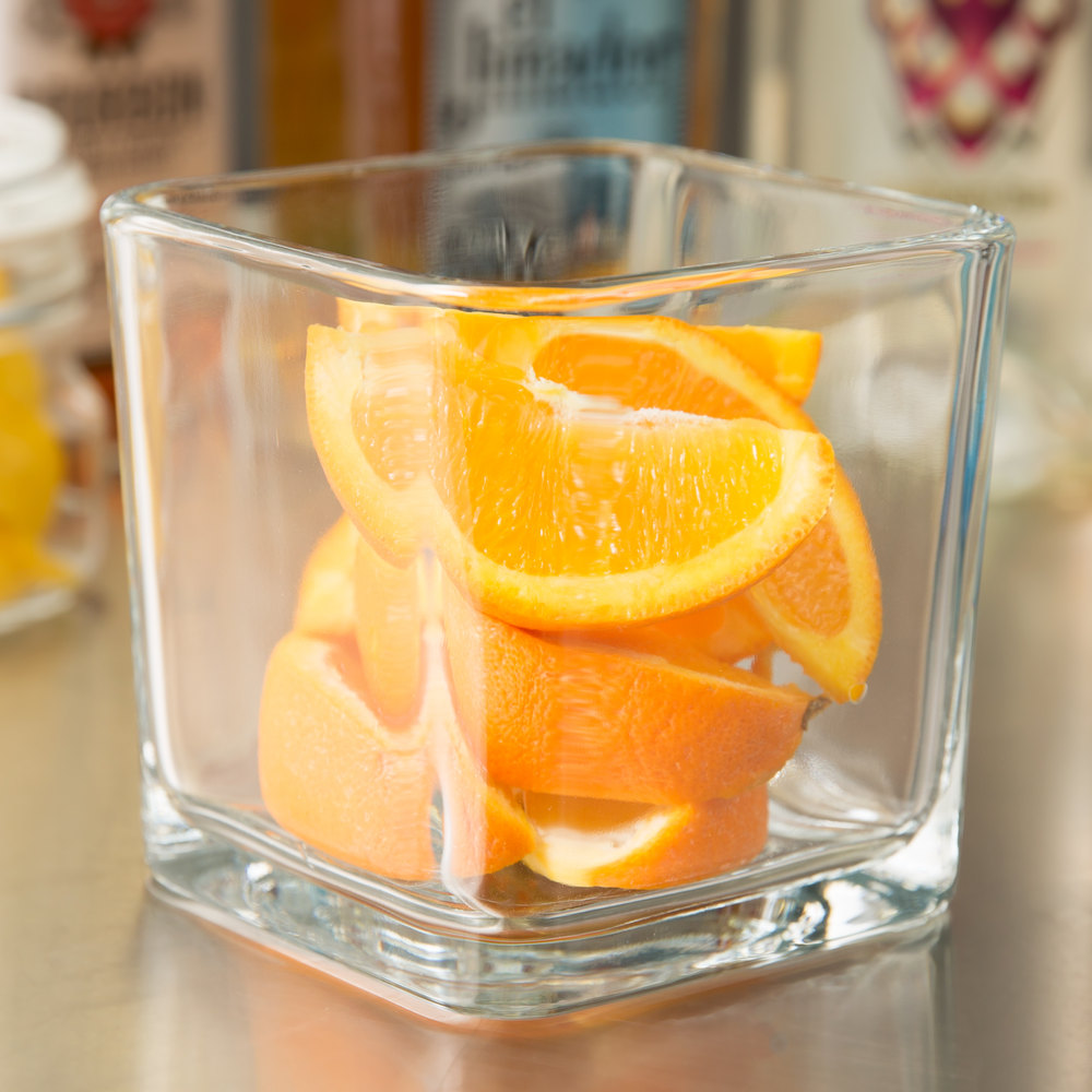 Libbey Cube Votive Candle Holder 7.5 oz.