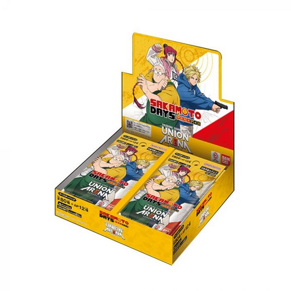 Bandai Union Arena Booster Box UA43BT Sakamoto Days แบบกล่อง (16 ซอง) 4582769825026 (การ์ด)