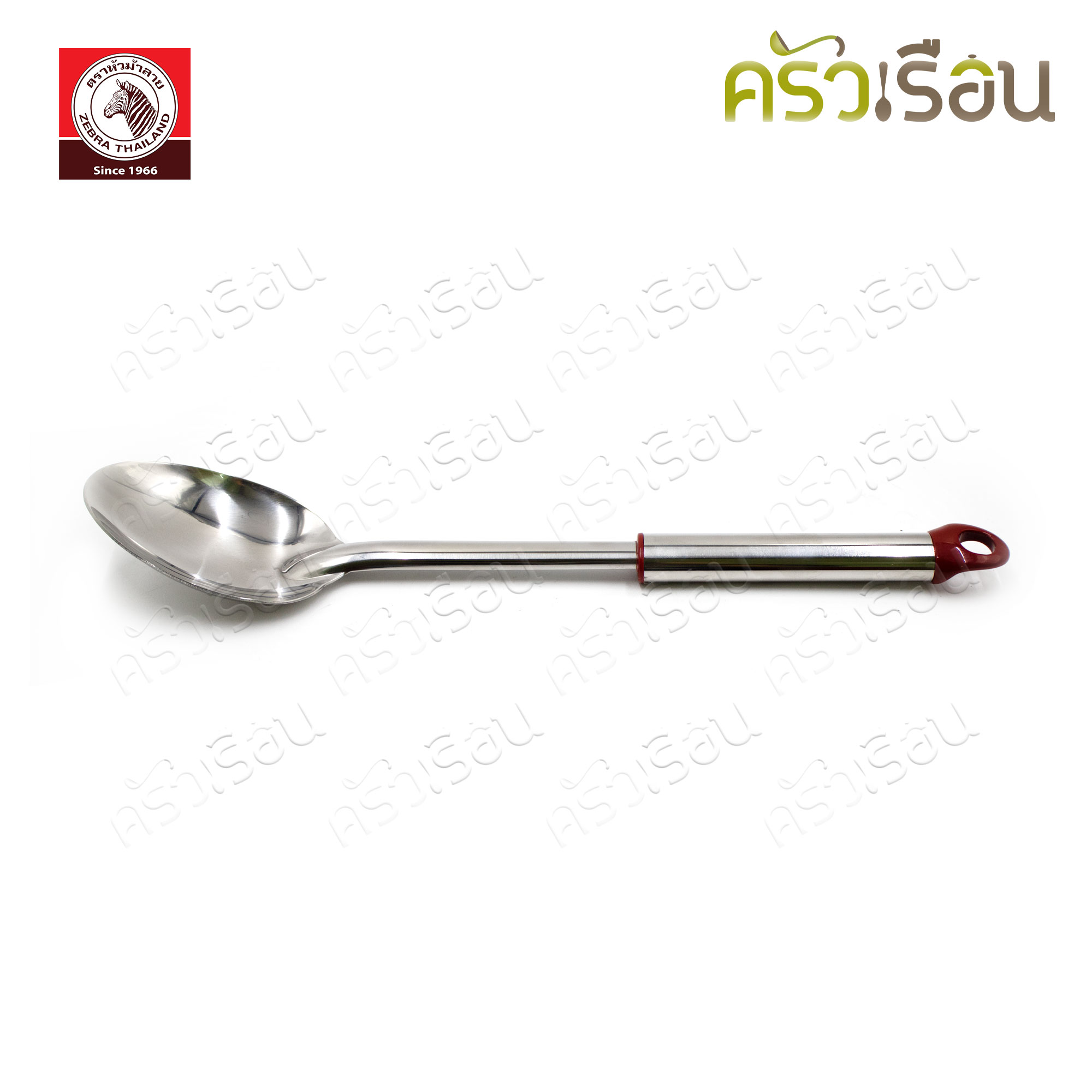 ZEBRA ทัพพี สเตนเลส 7 x 35 ซม. Image III ตราหัวม้าลาย 103124