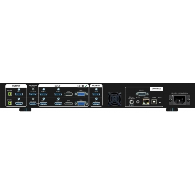 NEXIS 2 IN 4 OUT CONTROLLER สำหรับทำ EDGE BLENDING PROJECTOR