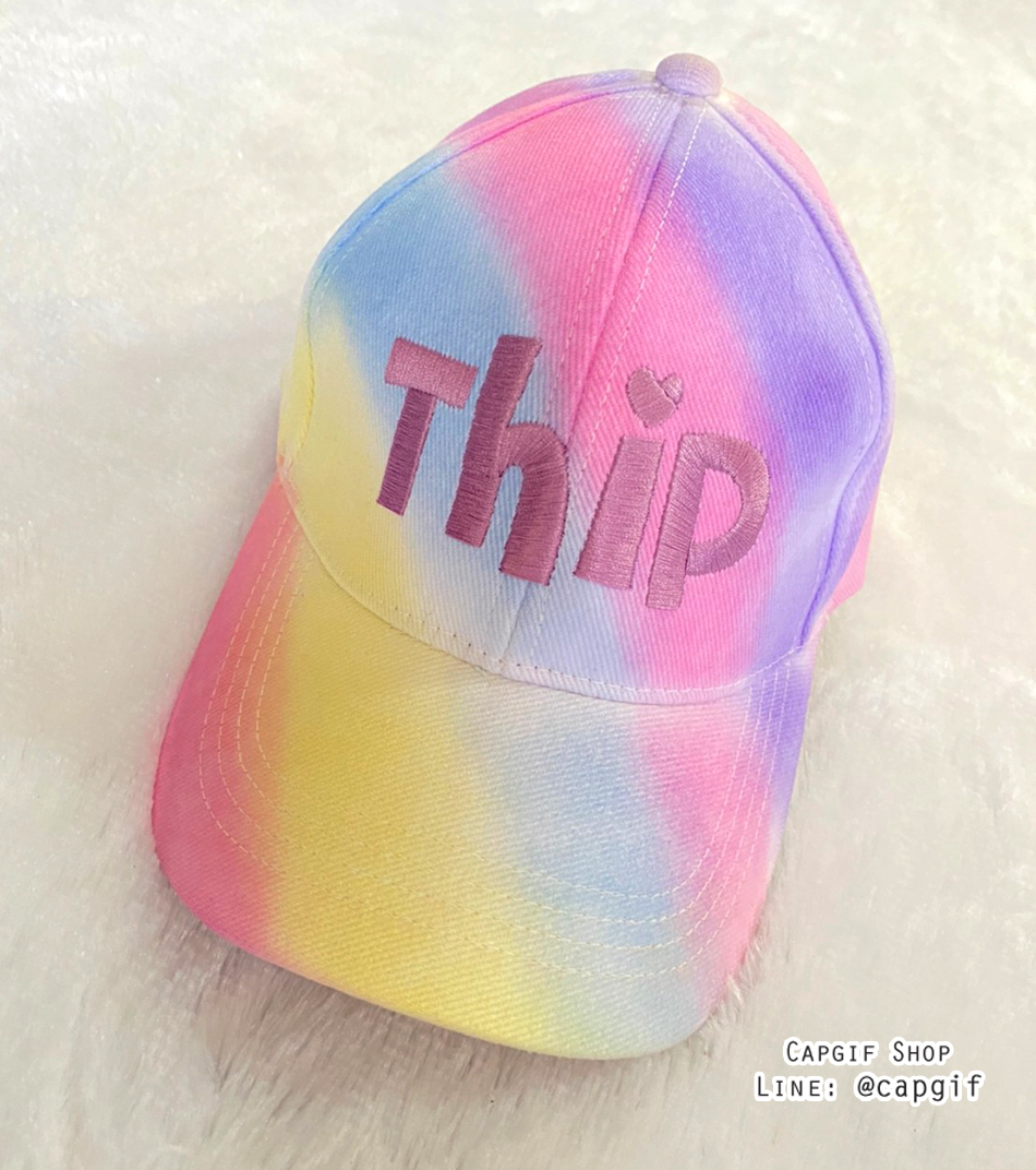 หมวกปักชื่อ สีพาสเทล