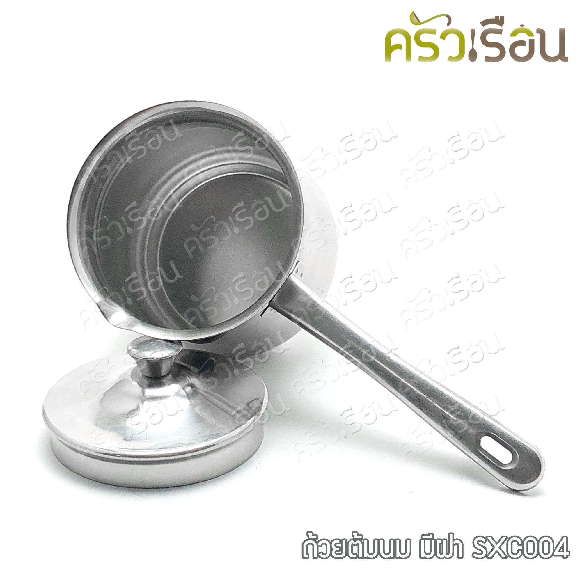 ถ้วยต้มนม มีฝา สเตนเลส มีให้เลือก 6 ขนาด ราคาต่อใบ ถ้วยกาแฟ ถ้วยต้มกาแฟ ถ้วยด้ามยาว ถ้วย หม้อจิ๋ว หม้อด้าม หม้อหาง