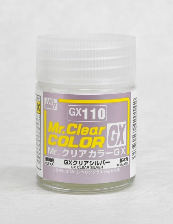 MR.CLEAR COLOR GX110 Clear Silver 4973028420142 Mr.Hobby