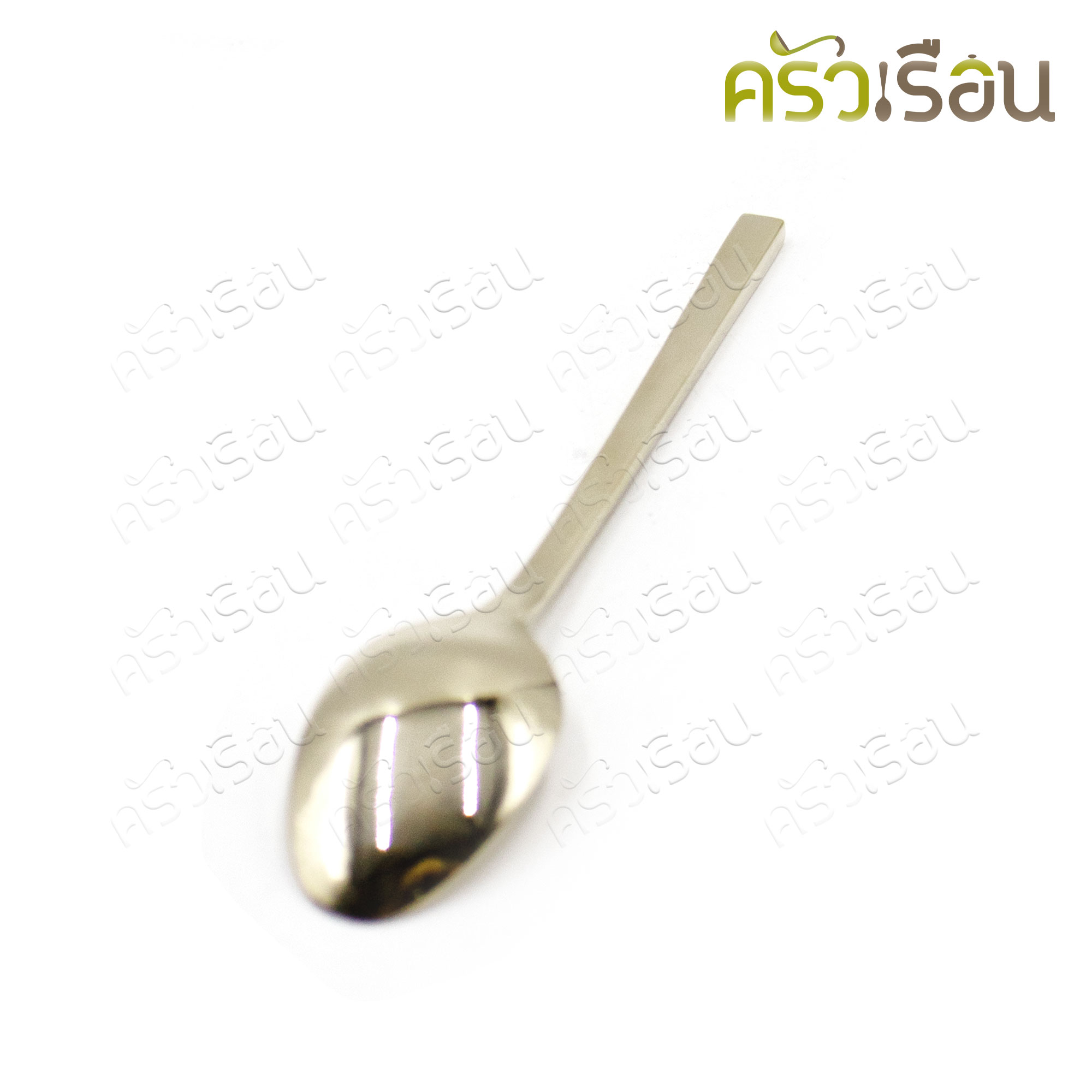 Brass coffee spoon, plain pattern, 12.5 cm. [Price per piece]