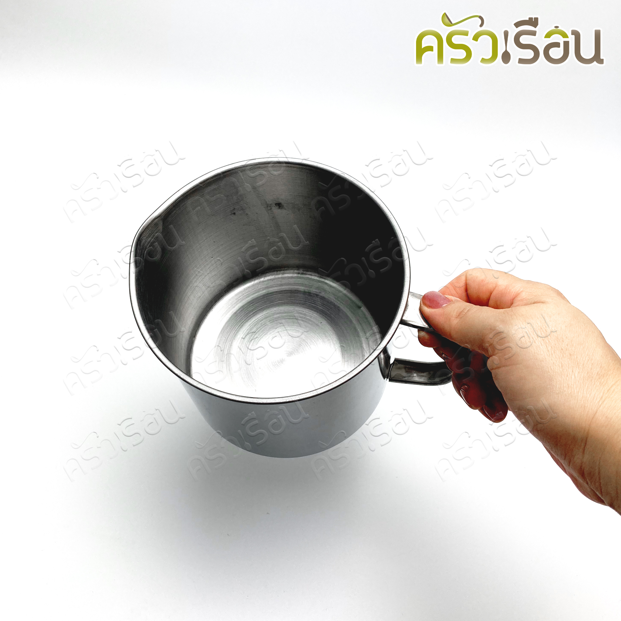 FOFO หม้อกรองน้ำมัน สเตนเลส 1.5 ลิตร 14 x 15 ซม.. SH815 หม้อกรอง ตราโฟโฟ