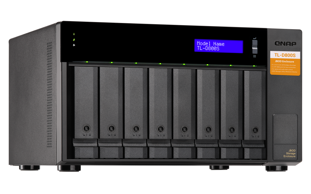 Storage Nas QNAP-TL-D800S