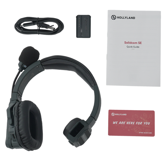 Hollyland Solidcom SE Wireless Remote Headset Single-Ear Version (Global Version)