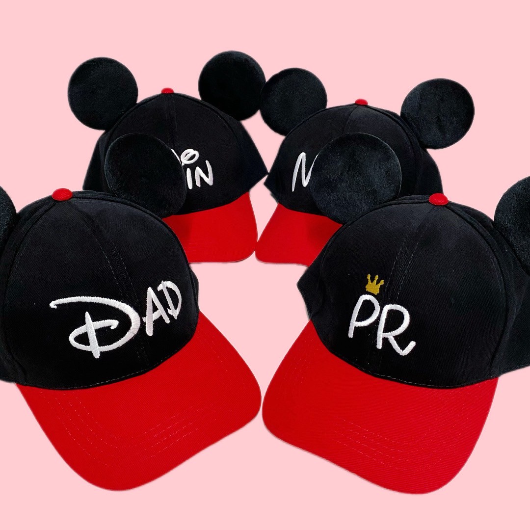 หมวกแก๊ปมิกกี้เมาส์ปักชื่อ หมวกMickeymouse